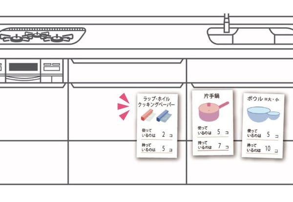 キッチン収納ブック